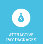 Attractive pay packages